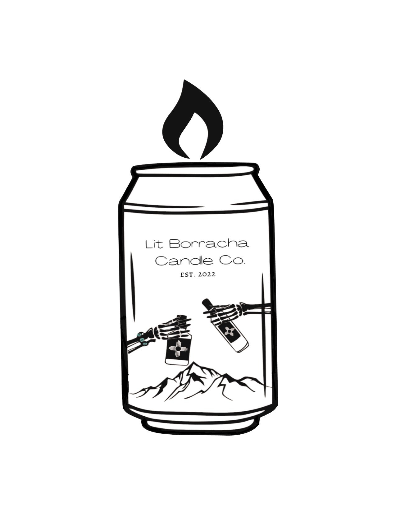 Lit Borracha Candle Company
