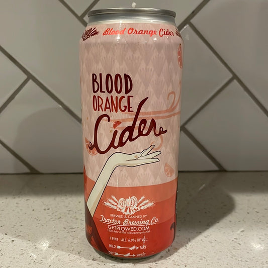 Tractor Brewing: Blood Orange Cider